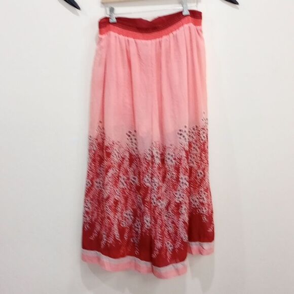 Free People Off The Grid Lightweight Floral Print Culottes Palazzo Pants Size M - Picture 9 of 13